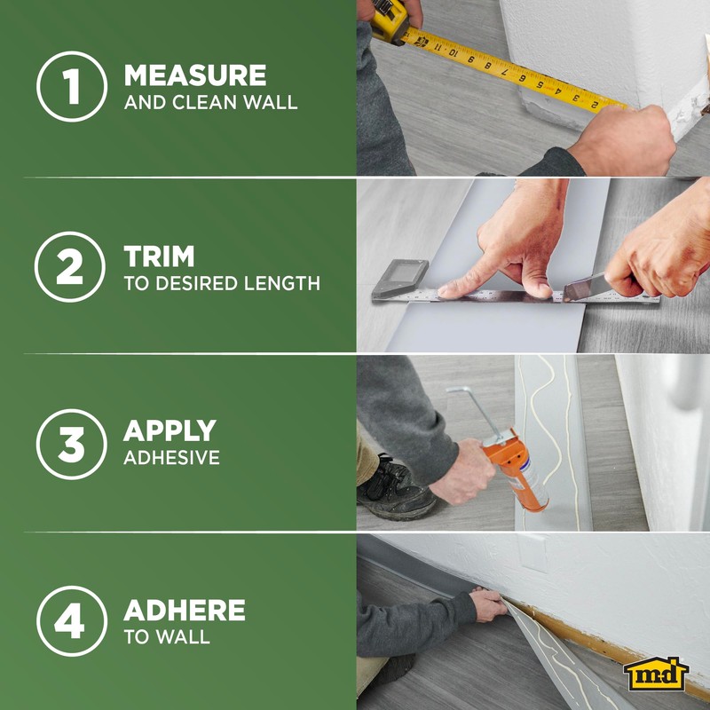 M-D Building Products 75598 2-1/2 in. x 48 in. Black