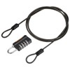 YOKIVE 1 Set 4 Digit Combination Lock with Security Cables,