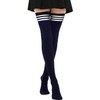 DRESHOW Women's Extra Long Socks Over Knee Socks Overknee Stockings