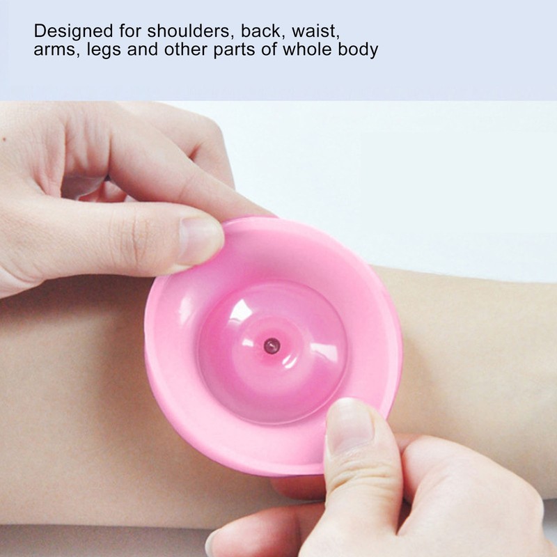 4Pcs Cupping Therapy Set Professional Vacuum Silicone Massage Cups for