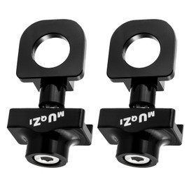 GIONAR 2 Piece Bicycle Chain Tensioner Set - Single Speed Chain Tensioner for BMX, Road Bike and Folding Bike - Frame Mounting with Screw Set