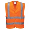 Portwest C370ORRL/XL Hi-Vis Full Mesh Vest, Large/X-Large, Orange
