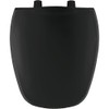 Bemis 124-0200 047 Round Closed Front Toilet Seat, Black
