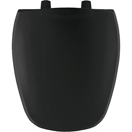 Bemis 124-0200 047 Round Closed Front Toilet Seat, Black