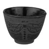 New Star International T7030 Cast Iron Tea Cup, 4-Ounce, Black Dragonfly