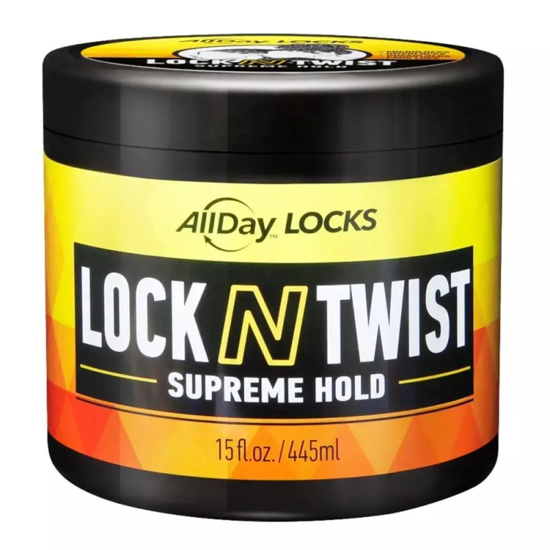 AllDay Locks Lock N Twist Supreme Hold 헤어 젤 15온스