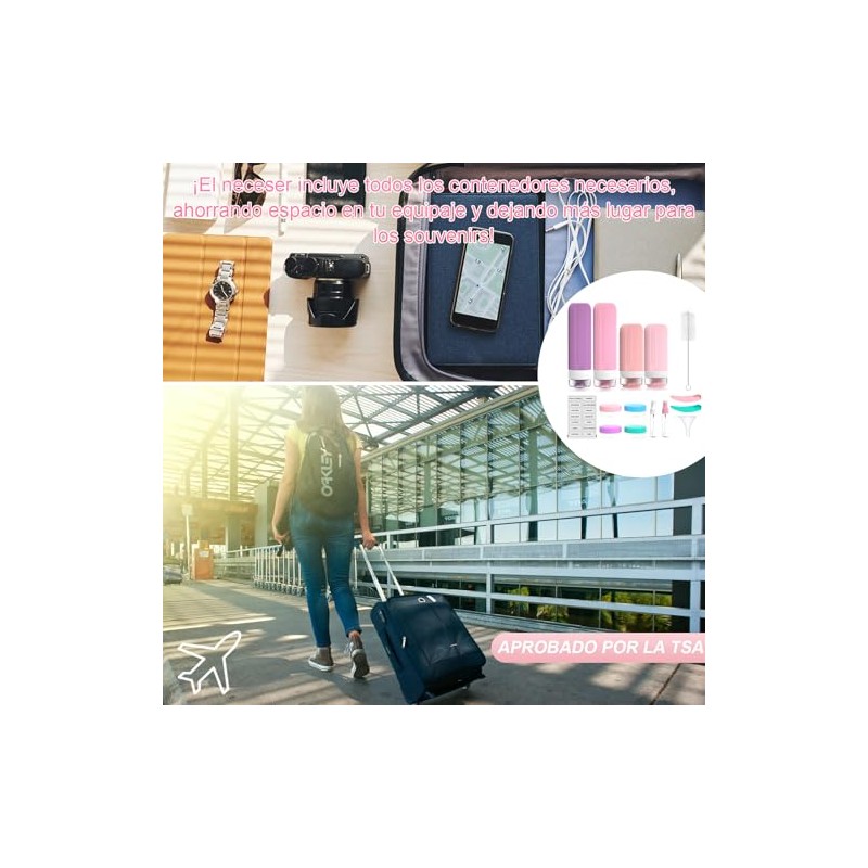 NUSITOU Juego de Caja de Costura Portátil para Viajes 10