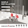 ARRISEA Eye Wash Station Faucet Mounted Emergency Sink Attachment Eye