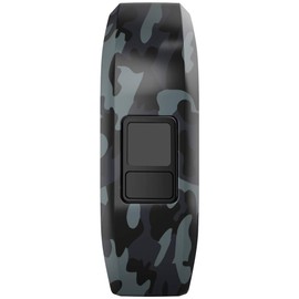 iBREK for Garmin Vivofit 3/jr/jr 2 Bands, Adjustable Replacement Wristbands with Watch Buckle for Kids Women Men(No Tracker)-Large,Gray Camo