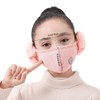TecHong Teens Winter Warm Windproof Mask with Fluffy Ear Covers