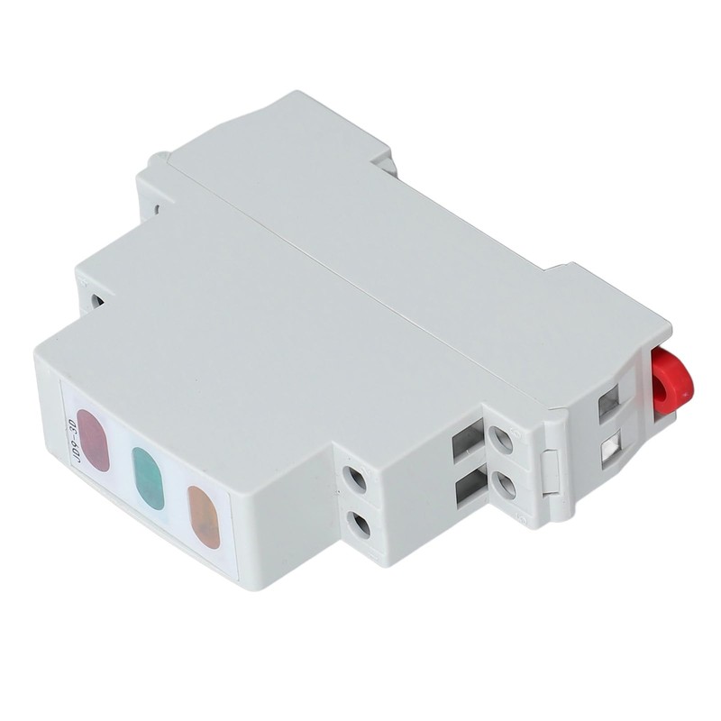 DIN Rail Indicator Light Red Yellow Green LED Indicator Light