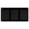 Steinberg14 Black Vent Cover 10x4 (Duct Opening) with Mesh -