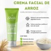 Crema Facial De Arroz/ Aclara & Unifica El Tono Shelo