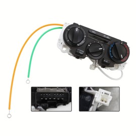 Aspaton 599-216 HVAC A/C Climate Control Module Panel Assembly Compatible with Versa 2007-2011 14Pin Temperature Conditioning Switch Replace 27510EL00A 27510EL02A