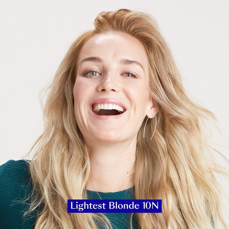 eSalon Permanent Hair Colour Set in Lightest Blonde 10N