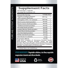 Private Label Nutrition Function Support - KIDNEY SUPPORT FORMULA - Refreshing Energy 2 Bottles 120 Caps