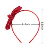 AMYDECOR Red Sequin Bow Headband for Girls - Boutique Style