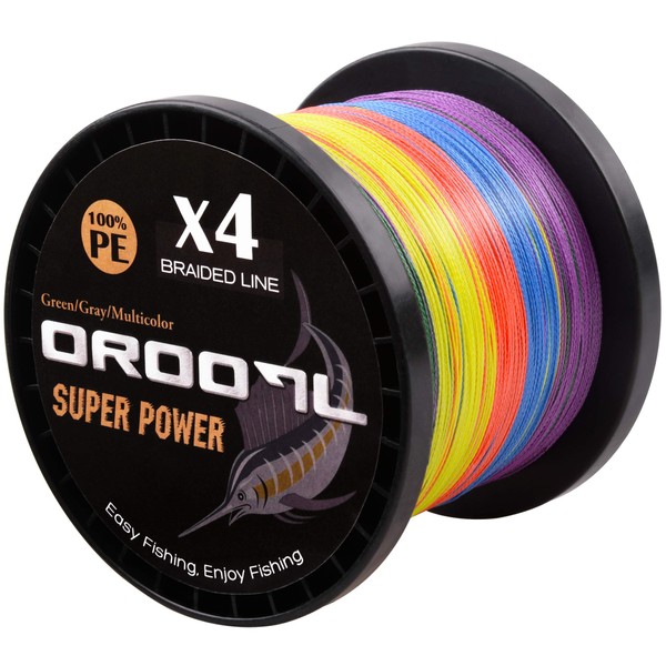 Braided Fishing Line 100 m ~ 1000 m 4-Way PE