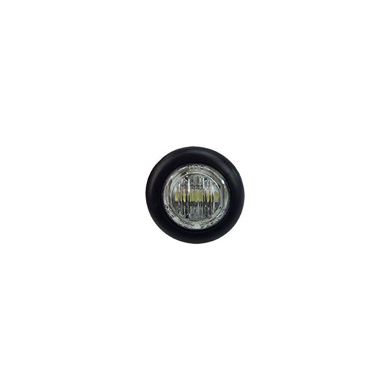LONG HAUL 20 3/4" CLEAR/AMBER LED CLEARANCE MARKER BULLET MARKER