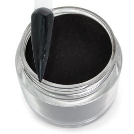 BangBang 3-in-1 Acrylic Nail Dipping Powder 2oz for Professional DIY Manicures-Christmas Colors (#303 Black Black)