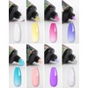Biutee Length Gel, Polygel, Warm Discoloration, Glow Nail Gel, 0.5