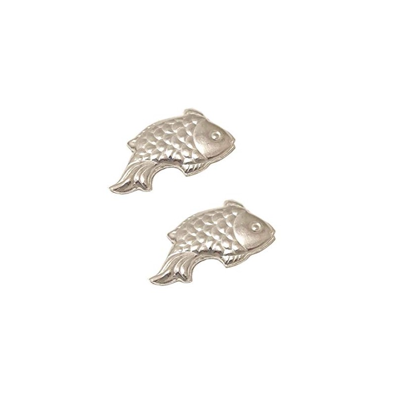 Sahiba Gems Plateado/Chandi ki Machli/Fish para Astrológico y Lal Kitab