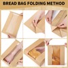 120 Bread Bags for Homemade Bread, Sourdough Bread Bags with