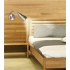Kansas Light Lux LED Bed Light Gooseneck Reading Light Reading