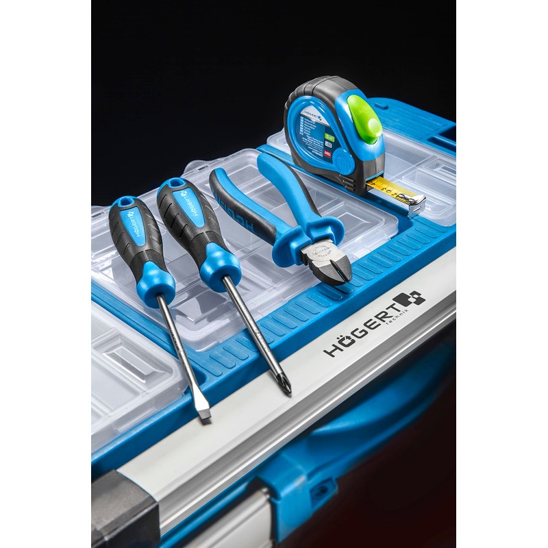 Högert 4 Piece Screwdriver Set Screwdriver Magnetic Slotted Kreutz