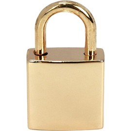 Gold Mini Square Padlocks Metal Black Locks Vintage Padlocks Decorative Locks Jewelry Box with Keys Keyed Hardware