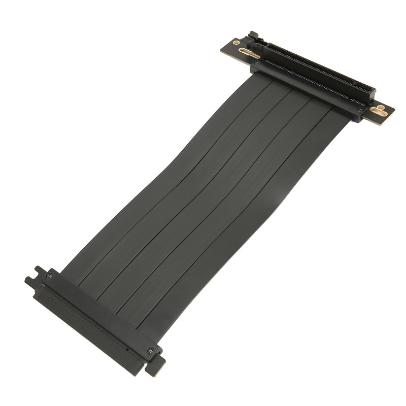 PCIE 4.0 X16 Riser Cable High Speed Flexible 90 Degree