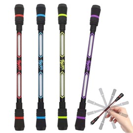 WQEDVN 4 PCS Spinning Pen, Roller Ball Pen, Spinning Pen Toy, For Entertainment, Stress Relief, Improving Focus and Cognitive Skills