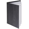 Menu Book, Hardcover, Wood, 12 Pages (6, 12 Sides) A4