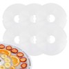 6 pieces 11.6inch Premium Round Dehydrator Sheets Reusable non-stick Food