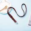 Fox Lanyard ID Holder Cotton Fabric Preschool Lanyard Teacher Gift