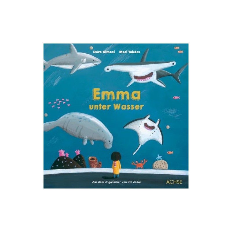Emma unter Wasser