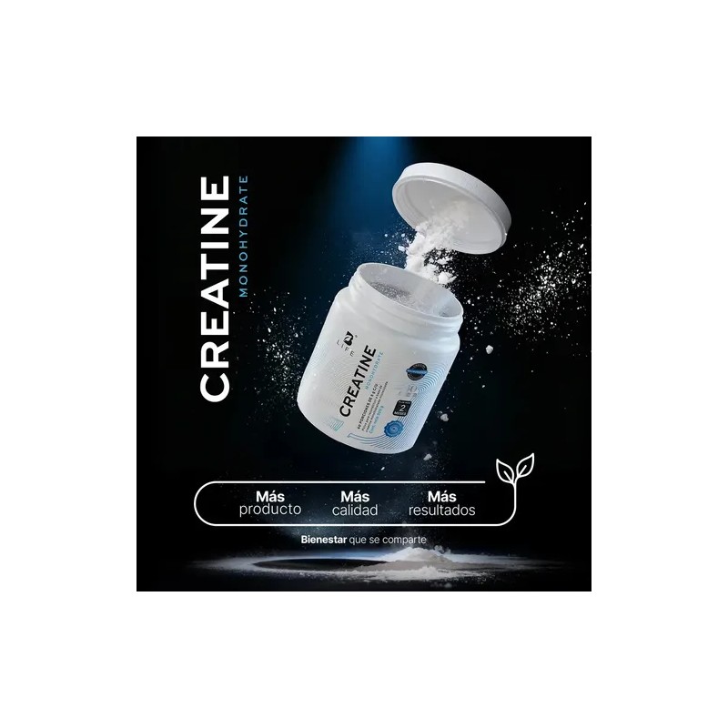 Creatina Monohidratada Pura 300g 60 Tomas En Polvo B Life