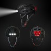 Bike Helmet with USB Rechargeable Light Safety Helmet Adjustable Mountain