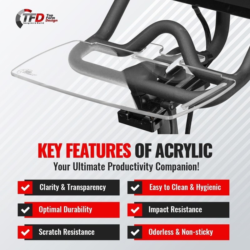 TFD The TrayV2 | Improved V2 Tray for Peloton Bike