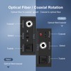 Daiilg Digital Audio Converter Bi-Directional Digital Coaxial to Optical Toslink
