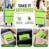 Foldable Shopping Cart Bag for Grocery Runs – 2-in-1 Rolling