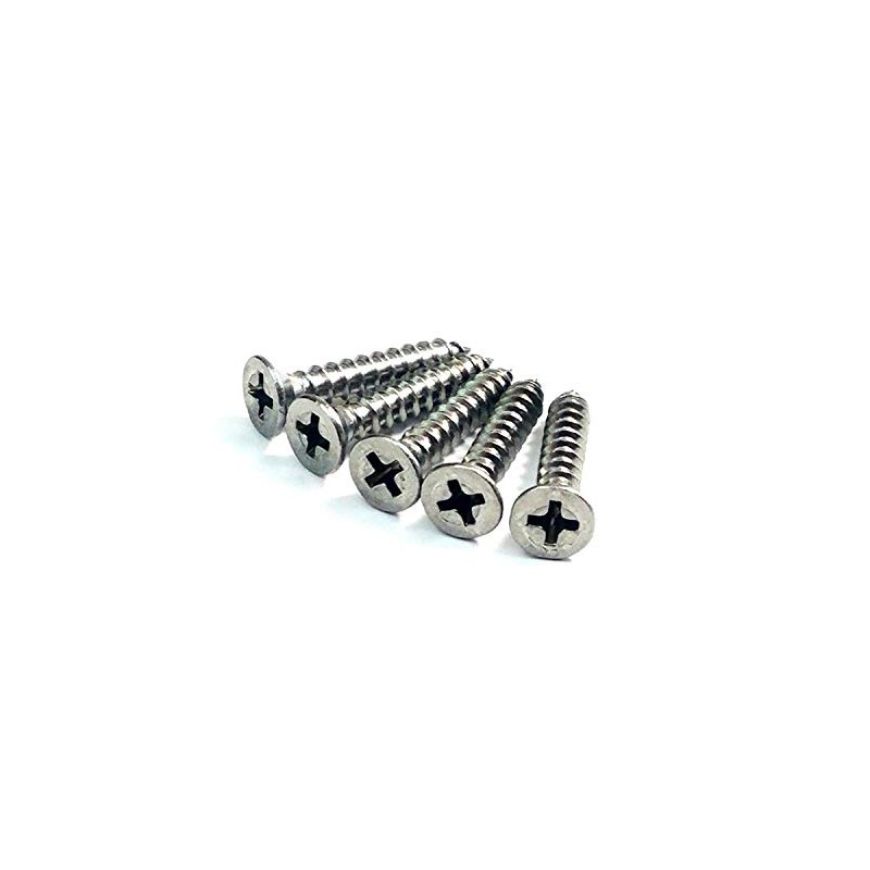 Hinge Outlet Satin Nickel Wood Screws for Hinges 9 x