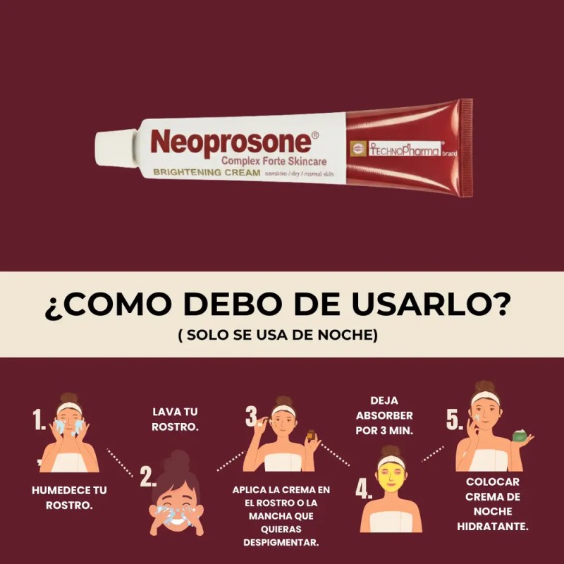 Despigmentante Blanqueador Antimanchas 50ml Neoprosone