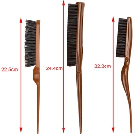 menolana Juego de 3 Cepillos para Burlas. Juego de Cepillos Suaves para El Cuidado Personal, El Estilo de Moda Y