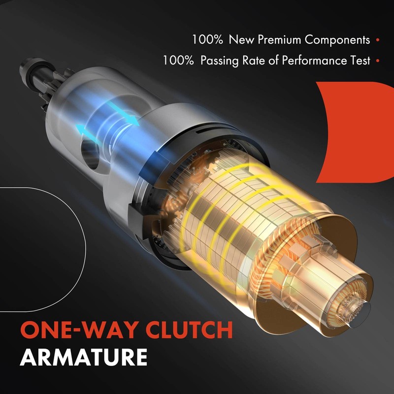 A-Premium Starter Motor Compatible with Lexus GS400 1998-2000, LS400 SC400