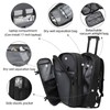 Fiordcase Vacuum Rolling Backpack with Vacuum System, Built-in Pump and