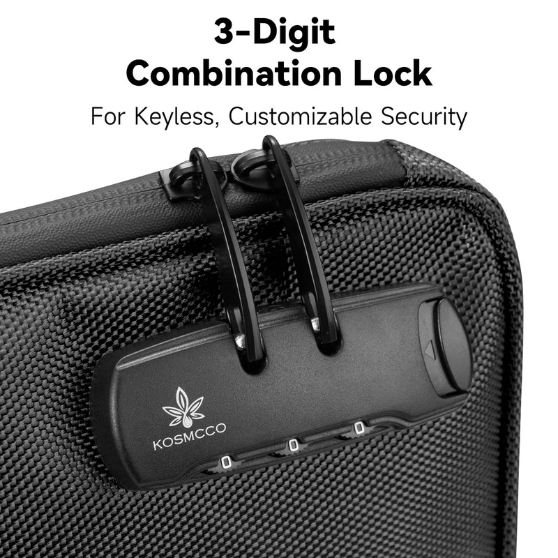 KOSMCCO Beach Locking Bag, 9x7.5 Inch Portable Safe for Phone,
