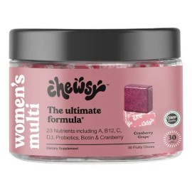 Masticables Multivitamínicos Chewsy Para Mujer  Womens Multivitamin Chews, Immune Support, 30 ct                                                      