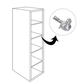 MorningRo 50 Pcs Bookshelf Pegs Bookshelf Pins Replacement Shelf Pegs 3mm Shelf Pins Bookshelf Pegs for Shelves Shelf Support Pins Compatible with IKEA Part 131372