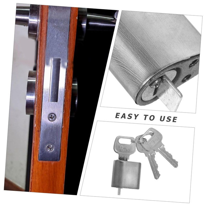 CHILDWEET Door Security Upgrade Fire Door Lock Cylinder Lock Replacement